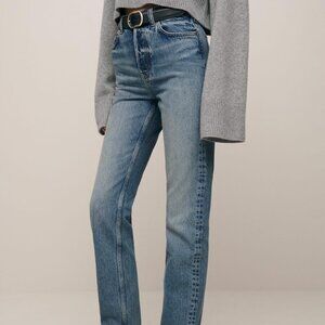 Reformation Liza Ultra High Rise Straight Jeans size 24